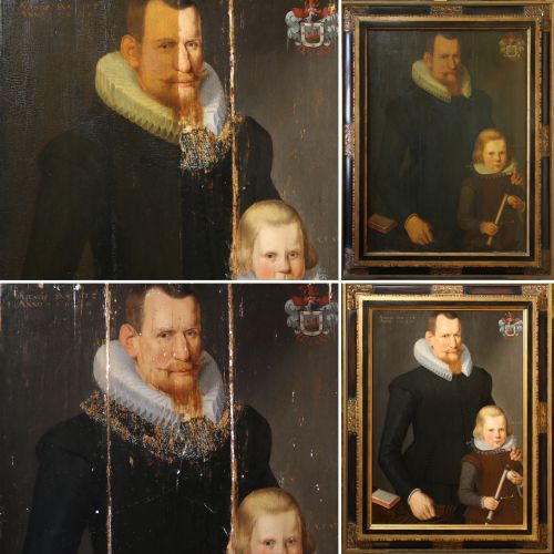 Jitske van Groenland: Hans Hanses Bruinsma - 1626 - overzichtsfoto's restauratie